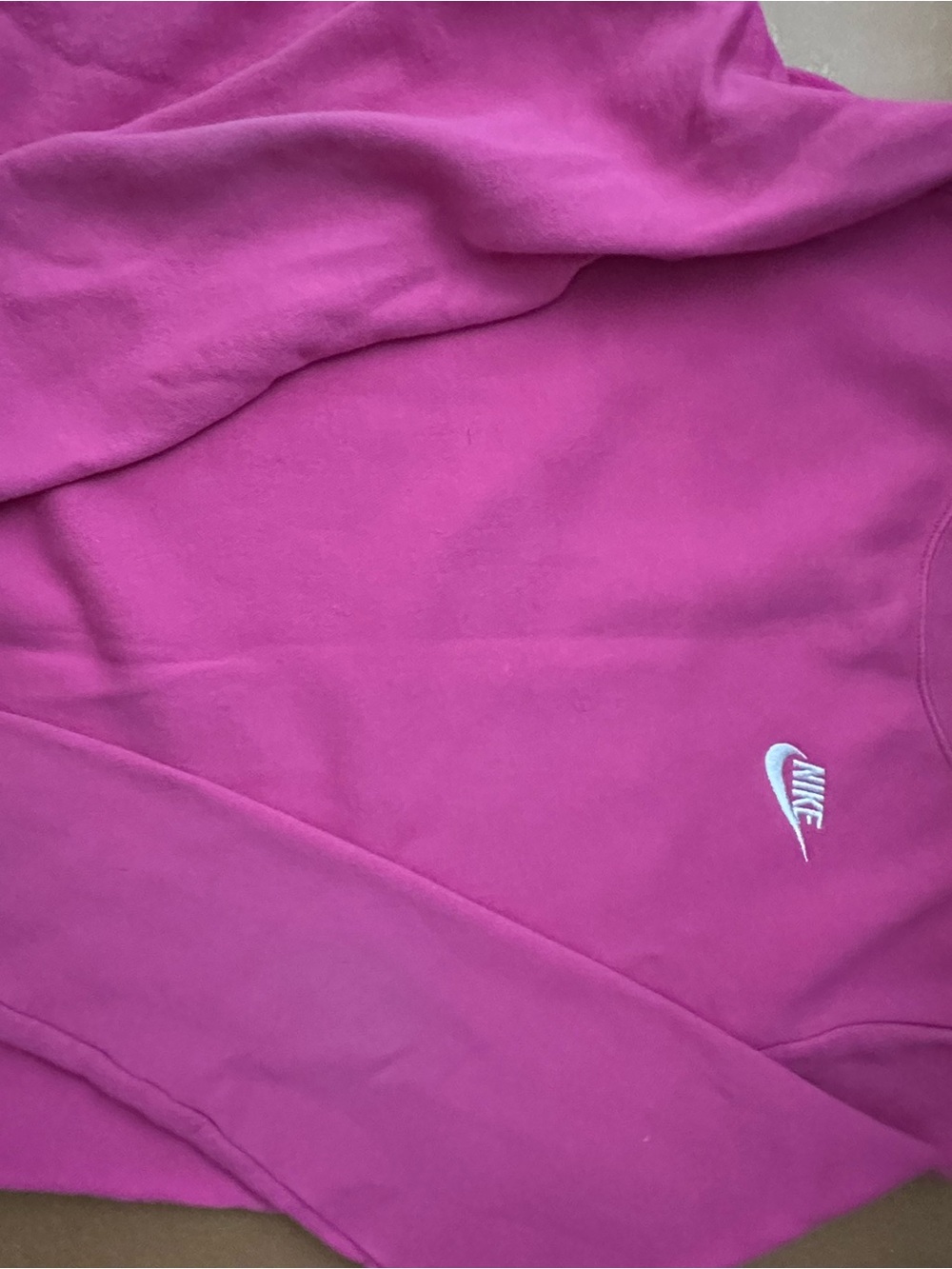 Nike Kids Magenta Sweatpants with White Swoosh